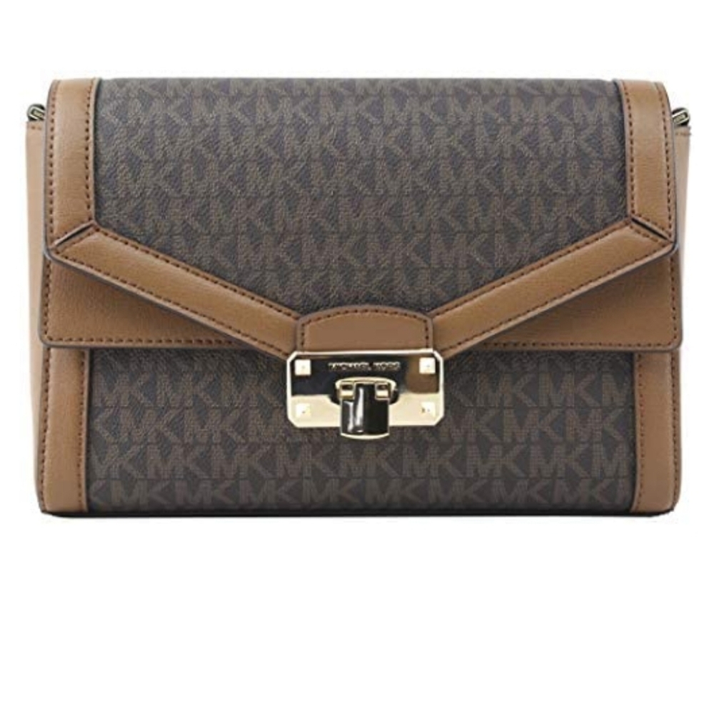 Michael Kors Jet Set Signature Kinsley Md Crossbdy - Picture 8 of 10